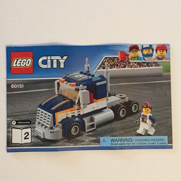 Lego #60151 Dragster Transporter - Picture 3 of 4